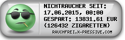 Rauchfrei-Ticker by X-PRESSIVE.COM