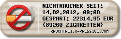 Rauchfrei-Ticker by X-PRESSIVE.COM
