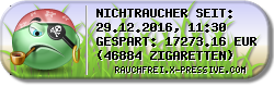 Rauchfrei-Ticker by X-PRESSIVE.COM